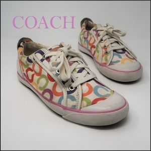 Multi-colored sneakers
